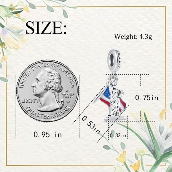 Suitcase Love Coffee Cup Enamel Bead for Pandora Bracelet - Picture 6 of 6